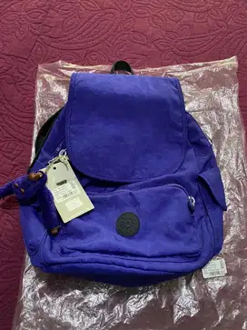 Kipling City Pack S Summer Purple Original New