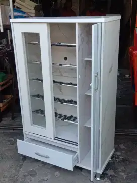 Rak sepatu sliding rak pintu