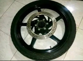 Velg Original Yamaha Scorpio Z Keluaran Th2014 + Ban + Piringan Cakram