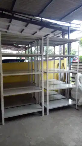 Rak besi siku lobang 5 susun
