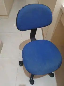 Kursi kantor roda kursi kerja belajar warna biru