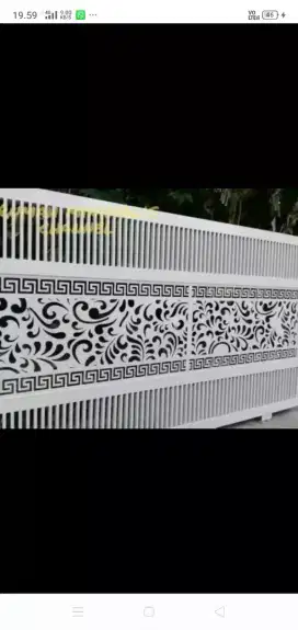 Mengeejakan pagar,  balkon,  raling,  kanopy,  dll