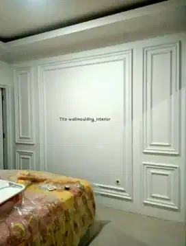 Wall moulding gypsum