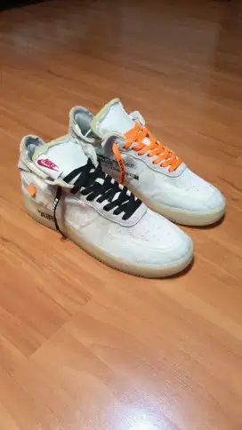 Sepatu Nike Air Force 1 x Off White 44 dan 45