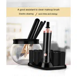 bobosu pembersih kuas make up elektrik brush cleaner dryer tool