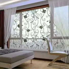 Stiker Kaca Rumah (motif)