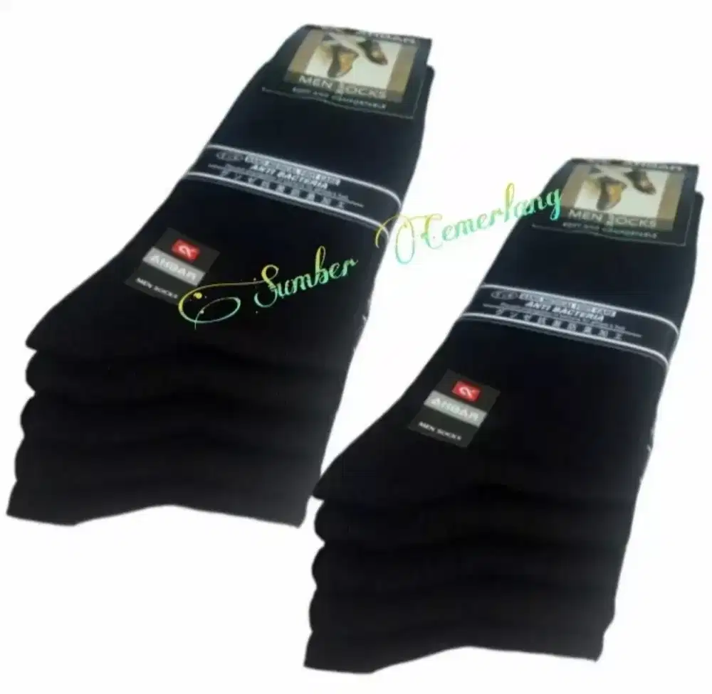 Kaos Kaki Hitam Kantoran