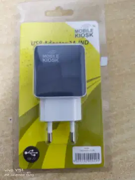 Charger fast charging mobile kiosk ORI dan segel baru, chat via WA