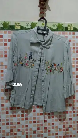 Top Blouse Flowers