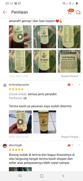 Minyak Herbal Sehat di Toko Sahabat