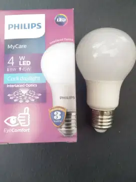 lampu LED Bulb 4 watt besar Philip