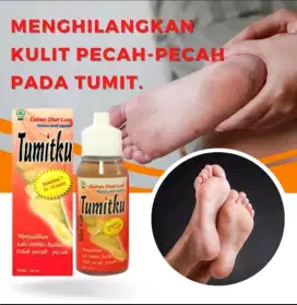 TUMITKU MENGATASI KAKI PECAH/KAPALAN DENGAN INSTAN, BPOM