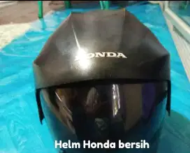 Helm Honda hitam