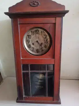 Jam dinding junghans lubang dua kondisi mati mesin masih ada