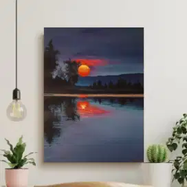 Lukisan senja 1