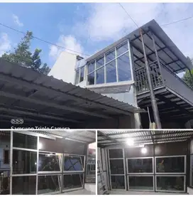 Kaca dan Alumunium untuk rumah