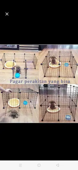 Kandang pagar anjing dan kucing Baru!