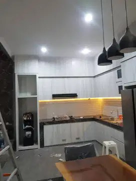 Kitchen set custem finishing hpl taco
