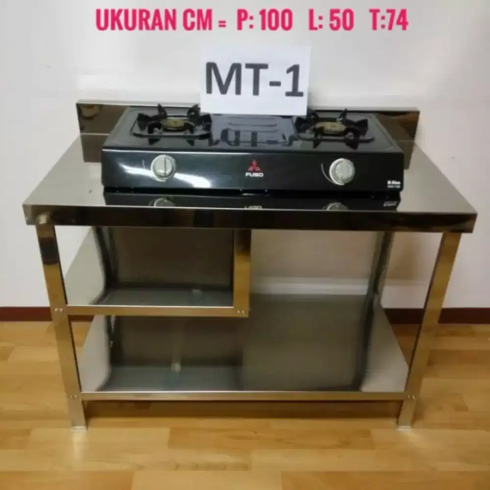 MEJA DAPUR STAINLESS