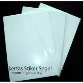 Stiker Segel Garansi/ Stiker Pecah Telor A4 F4 A3