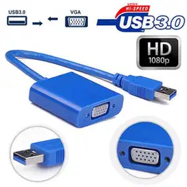 KONVERTER CONVERTER USB 3.0 To VGA Adapter