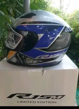 Helm R15 v4 Limited Edition YF-N4 RConcept Moto GP SNI Original