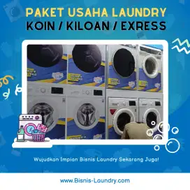 FRANCHISE BISNIS LAUNDRY | LAUNDRY KOIN | LAUNDRY KILOAN KOMPLIT