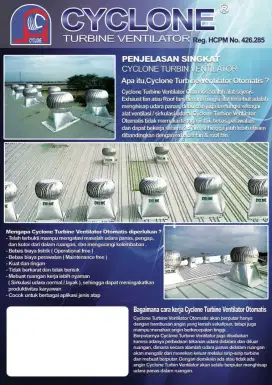 Turbine Cyclone Ventilator