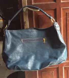 Tas Croco Biru Navi