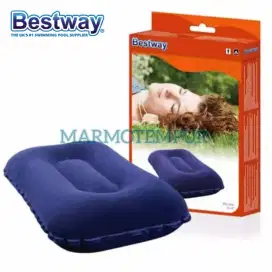 Original BESTWAY Pillow Bantal Angin Lipat Traveling Outdoor