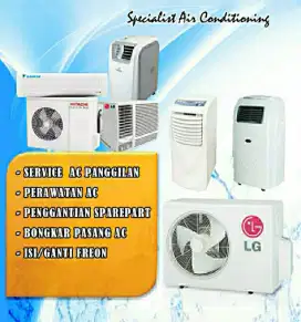 JASA SERVICE CUCI AC / MESIN CUCI / KULKAS