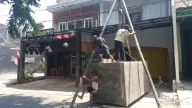 Bak tandon air beton septitank beton cor