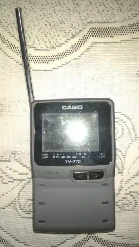 TV POCKET CASIO ORI SECOND | LCD POCKET COLOUR TELEVISION | TV-770