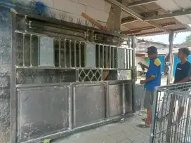 Tukang las bengkel las stainless dan besi