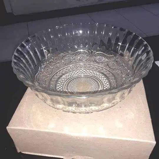 Mangkuk / Bowl Motif abstrak 17 cm