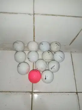 Bola golf mix preloved Grade campur