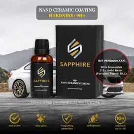 9H+ NANO CERAMIC COATING Sapphire German Tech Premium Paint Protection