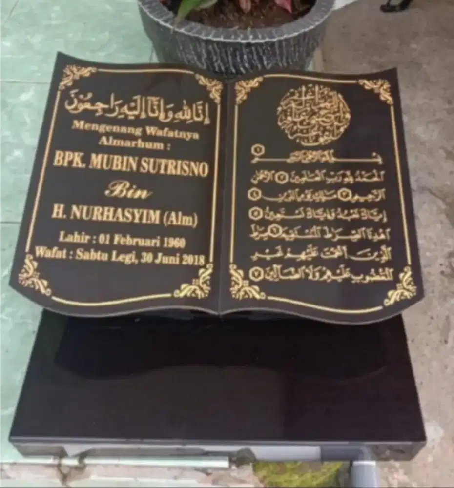 Batu nisan granit murah berkualitas