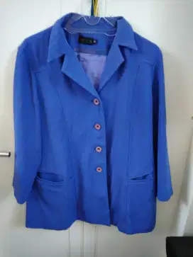atasan blezer biru tua , biru muda,kotak kotak 2 model(4)