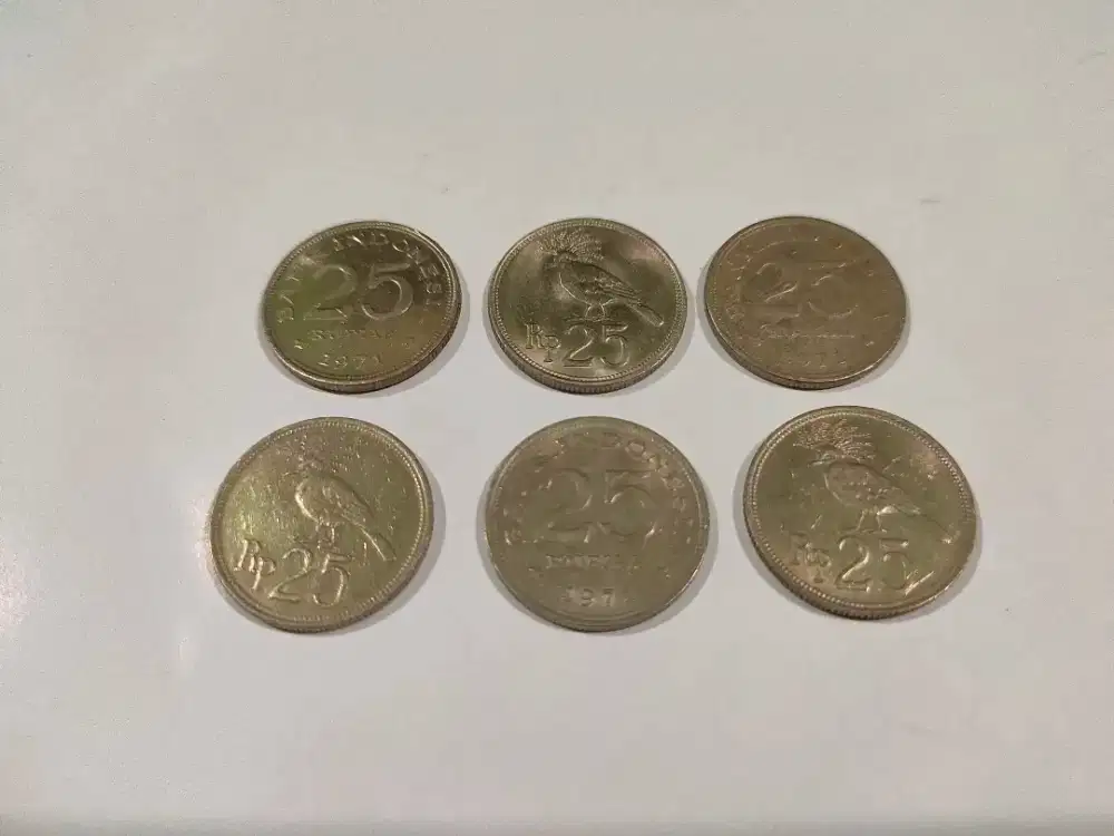 Uang koin 25 rupiah