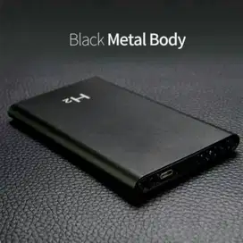 Powerbank 5000mAh Spy Camera Black Metal Body Video