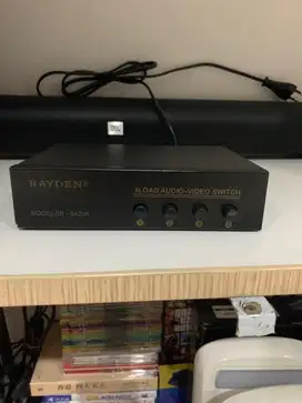 AV selector 4 input