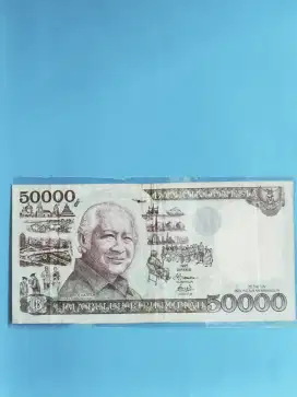 Uang Kuno Indonesia 50,000,.Rupiah.