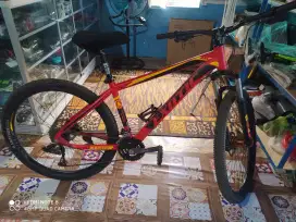 Sepeda Gunung Exotic 27.5 +aksesoris 27 Speed Rem Hydraulic Pork Lock