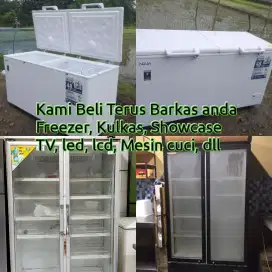 Jualin Freezer box Eks nya ukuran berapa saja siap nampung