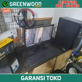 PC KOMPUTER CPU INTEL FULLSET SIAP PAKAI KERJA ONLINE EDITING