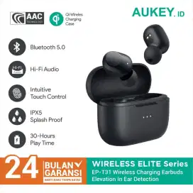 Headset Aukey T31 wirelles charging earbud with ACC decodec &ipx5