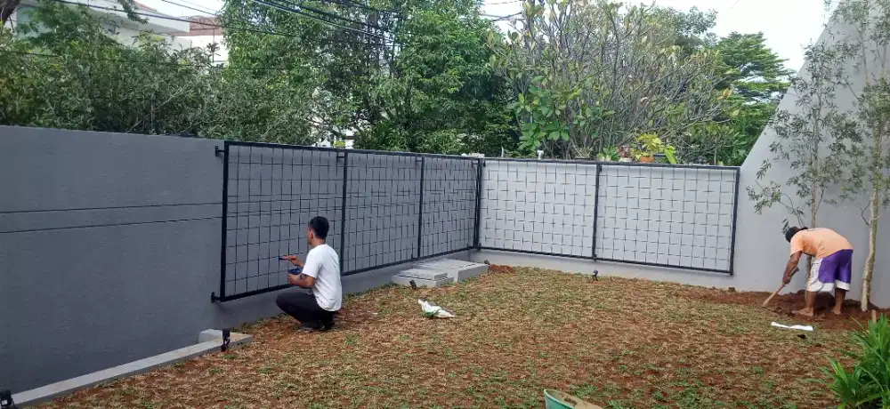 Tukang pembuatan taman dinding/varticl garden dan perawatan.
