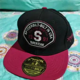 Topi Snapback merk Spyderbilt Original