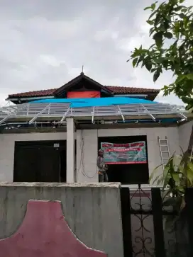 Renovasi atap rumah (ganti atap/
